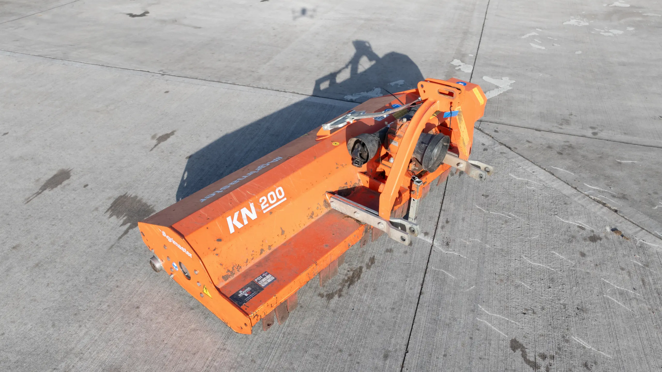 USED AGRIMASTER KN200 - FLAIL MOWER - Banner
